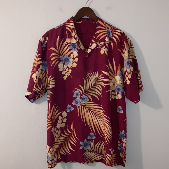 Tommy Bahama Hawaiian Silk Shirt